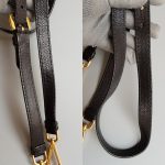 Prada Tote Black Calf Leather With Gold Hardware #YTYC-6 - Image 28