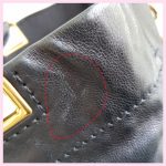 Prada Tote Black Calf Leather With Gold Hardware #YTYC-6 - Image 10