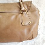 Prada Tote Brown Calf Leather WIth Gold Hardware #CTYR-6 - Image 5