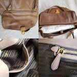 Prada Tote Brown Calf Leather WIth Gold Hardware #CTYR-6 - Image 42