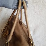 Prada Tote Brown Calf Leather WIth Gold Hardware #CTYR-6 - Image 23