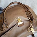 Prada Tote Brown Calf Leather WIth Gold Hardware #CTYR-6 - Image 25
