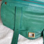 Proenza Schouler PS1 Clutch Green Leather With Gold Hardware #YUSS-12 - Image 15