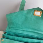 Proenza Schouler PS1 Clutch Green Leather With Gold Hardware #YUSS-12 - Image 17