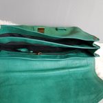 Proenza Schouler PS1 Clutch Green Leather With Gold Hardware #YUSS-12 - Image 26