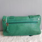 Proenza Schouler PS1 Clutch Green Leather With Gold Hardware #YUSS-12 - Image 4