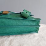Proenza Schouler PS1 Clutch Green Leather With Gold Hardware #YUSS-12 - Image 10