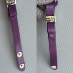 Salvatore Ferragamo Purple Leather with Silver Hardware #TERS-9 - Image 4