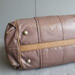 Tods 2way Bag Brown Coated Canvas with Leather and Silver Hardware #TLKC-3 - Image 12