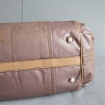 Tods 2way Bag Brown Coated Canvas with Leather and Silver Hardware #TLKC-3 - Image 13