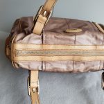 Tods 2way Bag Brown Coated Canvas with Leather and Silver Hardware #TLKC-3 - Image 10