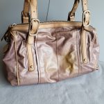 Tods 2way Bag Brown Coated Canvas with Leather and Silver Hardware #TLKC-3 - Image 8