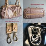 Tods 2way Bag Brown Coated Canvas with Leather and Silver Hardware #TLKC-3 - Image 9