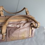 Tods 2way Bag Brown Coated Canvas with Leather and Silver Hardware #TLKC-3 - Image 26