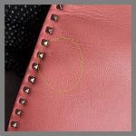 Valentino Garavani Crossbody Bag Pink Smooth Leather with Silver Hardware #TCLL-1 - Image 5