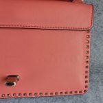 Valentino Garavani Crossbody Bag Pink Smooth Leather with Silver Hardware #TCLL-1 - Image 10