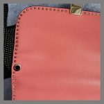 Valentino Garavani Crossbody Bag Pink Smooth Leather with Silver Hardware #TCLL-1 - Image 3