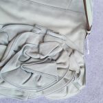 YSL Shoulder Bag Light Blue Suede Leather with Silver Hardware #LEUS-11 - Image 4