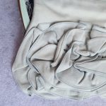 YSL Shoulder Bag Light Blue Suede Leather with Silver Hardware #LEUS-11 - Image 3