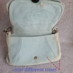 YSL Shoulder Bag Light Blue Suede Leather with Silver Hardware #LEUS-11 - Image 17