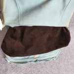 YSL Shoulder Bag Light Blue Suede Leather with Silver Hardware #LEUS-11 - Image 21