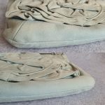 YSL Shoulder Bag Light Blue Suede Leather with Silver Hardware #LEUS-11 - Image 10