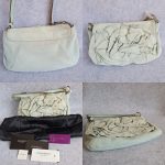 YSL Shoulder Bag Light Blue Suede Leather with Silver Hardware #LEUS-11 - Image 2