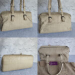 Bottega Veneta Bag Beige Nappa Leather with Brunito Finish Hardware #GLSUR-3 - Image 2