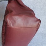 Bottega Veneta Tote Maroon Nappa Leather with Lizard Skin Details and Brunito Finish Hardware #TYKR-1 - Image 15