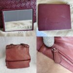 Bottega Veneta Tote Maroon Nappa Leather with Lizard Skin Details and Brunito Finish Hardware #TYKR-1 - Image 19