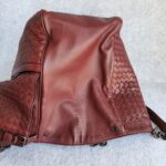 Bottega Veneta Tote Maroon Nappa Leather with Lizard Skin Details and Brunito Finish Hardware #TYKR-1 - Image 7