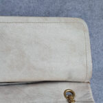 Chanel 2.55 Reissue Double Flap 227 Blanc fonce/ Dark white Marble Aged Calfskin with Gold Hardware #KELC-33 - Image 21