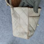 Chanel 2.55 Reissue Double Flap 227 Blanc fonce/ Dark white Marble Aged Calfskin with Gold Hardware #KELC-33 - Image 10