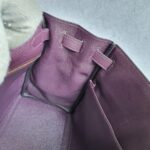 Hermes Kelly 28 Raisin Dark Purple Clemence Leather with Gold Plated Hardware #TYKU-1 - Image 35