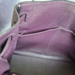 Hermes Kelly 28 Raisin Dark Purple Clemence Leather with Gold Plated Hardware #TYKU-1 - Image 38