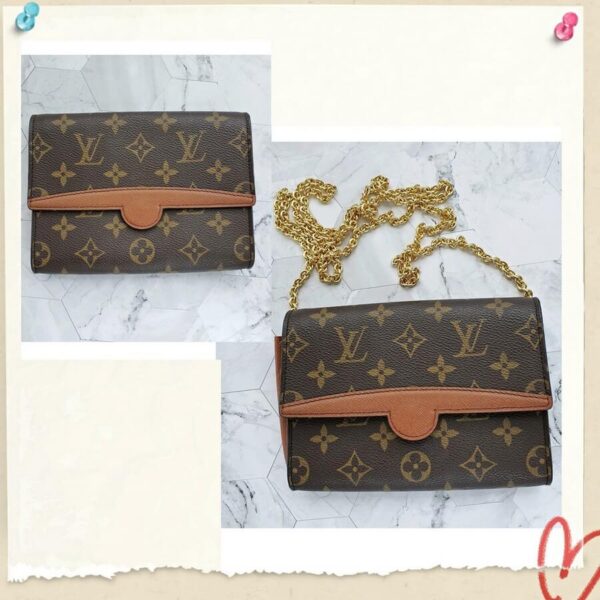 LV Arche Belt Bag Monogram Canvas with Leather and Gold Hardware #TSEO-1