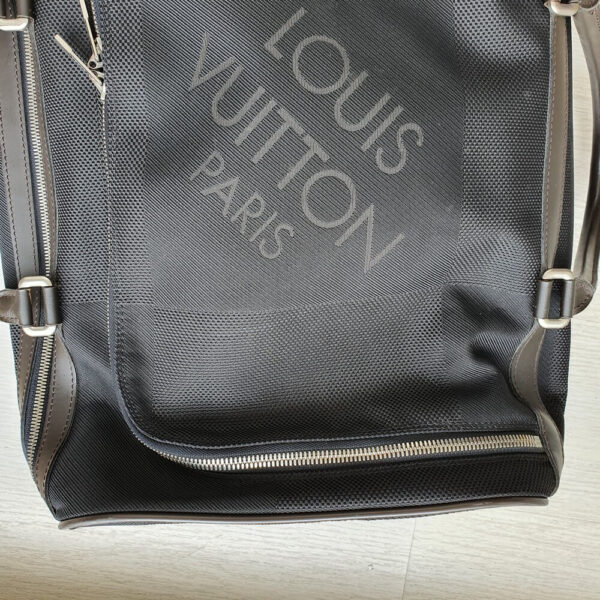 LV Eole 50 M93551 Hand Luggage Black Damier Geant Canvas with Leather ...