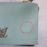 LV Lockme ll 2-Tone Calf Leather with Silver Hardware #GLSLL-1 - Image 5