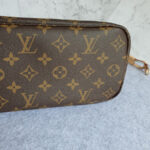 LV Neverfull PM Monogram Canvas with Leather and Gold Hardware #TSLK-1 - Image 10