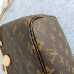 LV Neverfull PM Monogram Canvas with Leather and Gold Hardware #TSLK-1 - Image 12