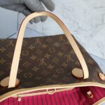 LV Neverfull PM Monogram Canvas with Leather and Gold Hardware #TSLK-1 - Image 18