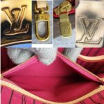 LV Neverfull PM Monogram Canvas with Leather and Gold Hardware #TSLK-1 - Image 22