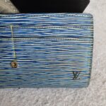 LV Sarah Wallet Blue/Black/White Epi Leather with Silver Hardware #TYOO-4 - Image 10