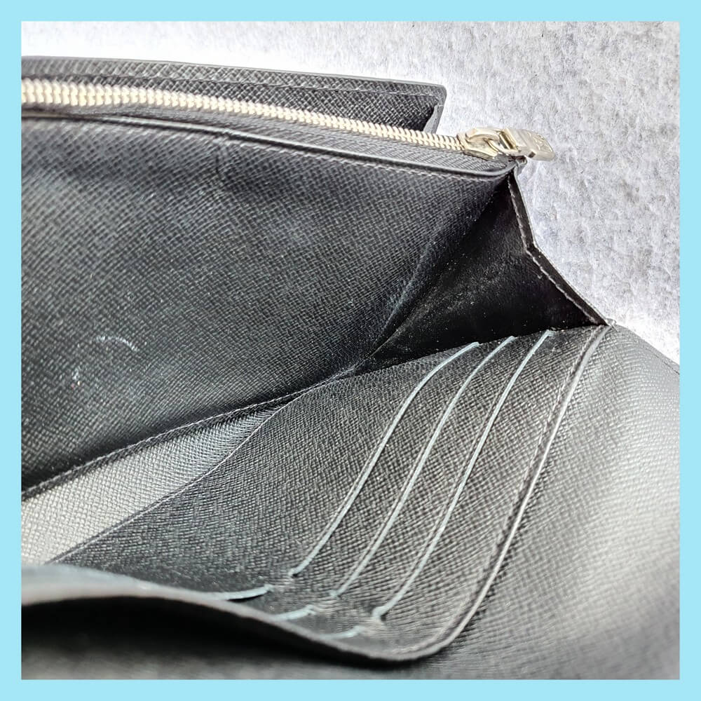 LV Sarah Wallet Blue/Black/White Epi Leather with Silver Hardware #TYOO-4 –  Luxuy Vintage