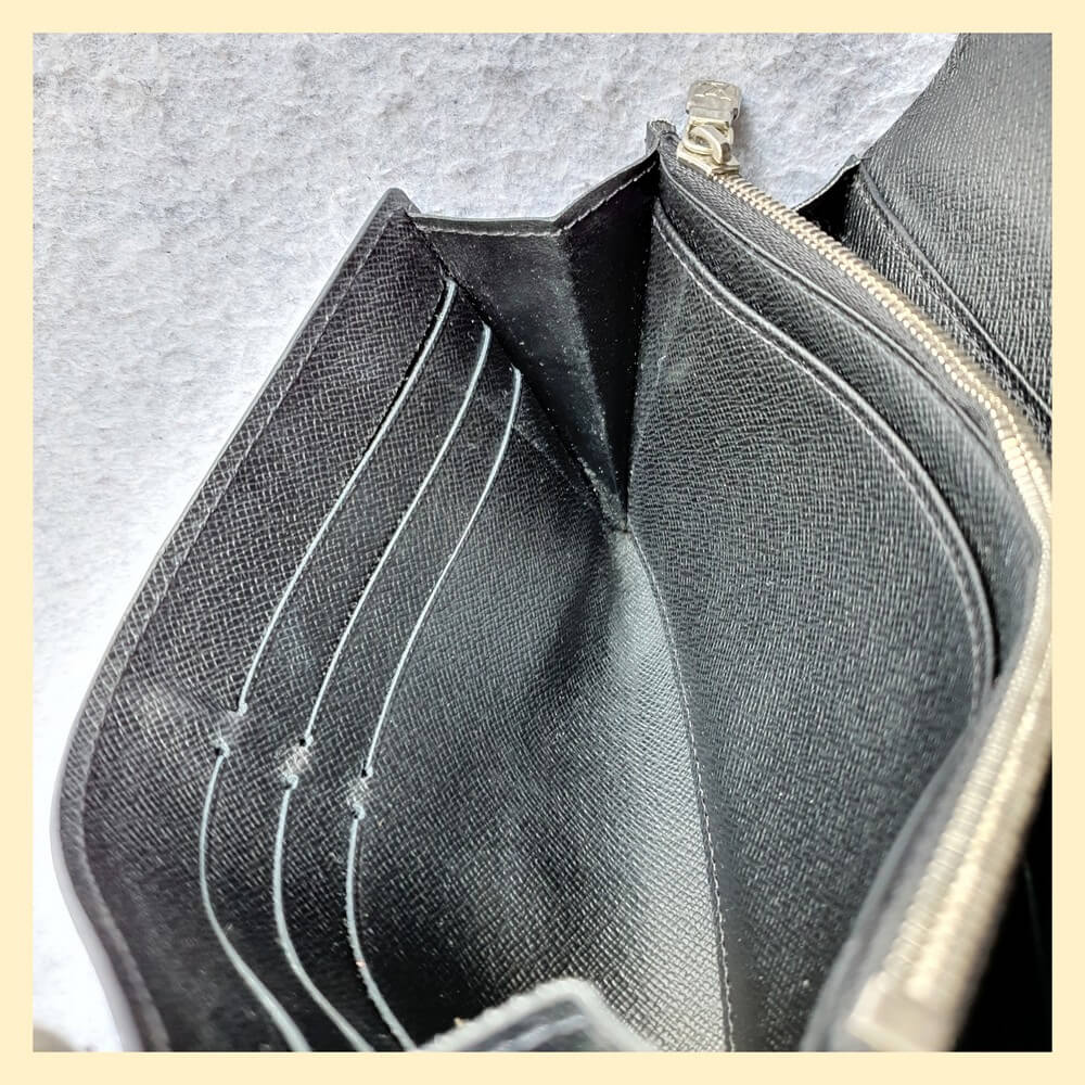 LV Sarah Wallet Blue/Black/White Epi Leather with Silver Hardware #TYOO-4 –  Luxuy Vintage