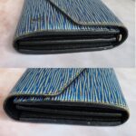 LV Sarah Wallet Blue/Black/White Epi Leather with Silver Hardware #TYOO-4 - Image 11