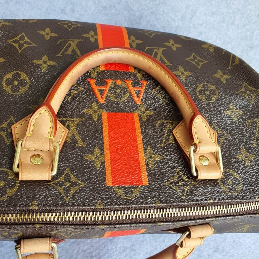 Louis Vuitton Speedy 30 My LV Heritage 14145 Browne Unisex Handbag