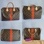 LV Speedy 30 My LV Heritage Brown Monogram Canvas with Gold Hardware #TKRO-4 - Image 2