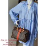 LV Speedy 30 My LV Heritage Brown Monogram Canvas with Gold Hardware #TKRO-4 - Image 34