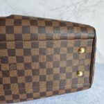 LV Trevi GM Brown Damier Ebene Coated Canvas/Calf leather with Gold Hardware #TSKT-1 - Image 12